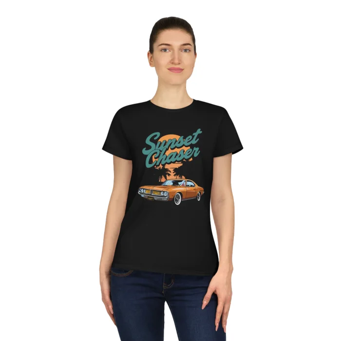 T-shirt Damski z nadrukiem Sunset Chaser